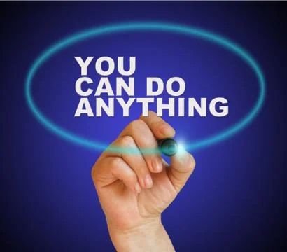 You can do anything Ilustración de archivo