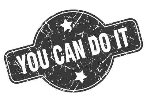 You can do it Ilustración de archivo