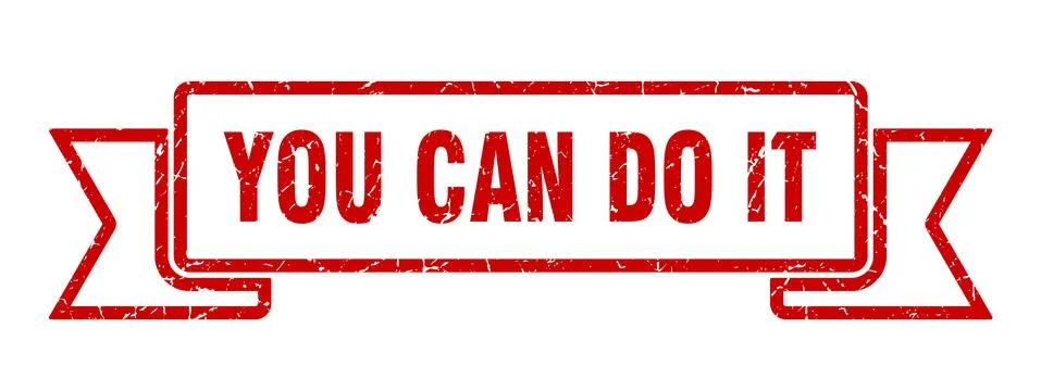 You can do it Ilustración de archivo