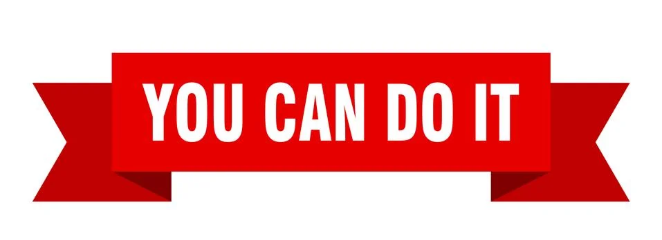 You can do it Ilustración de archivo