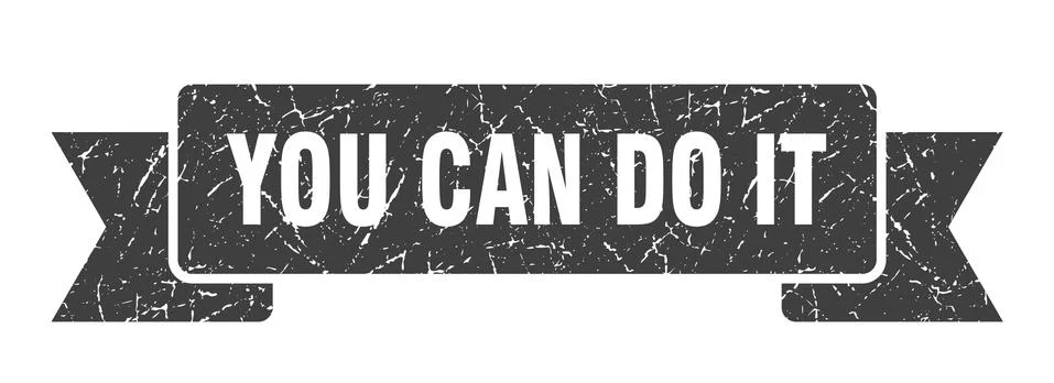 You can do it Ilustración de archivo