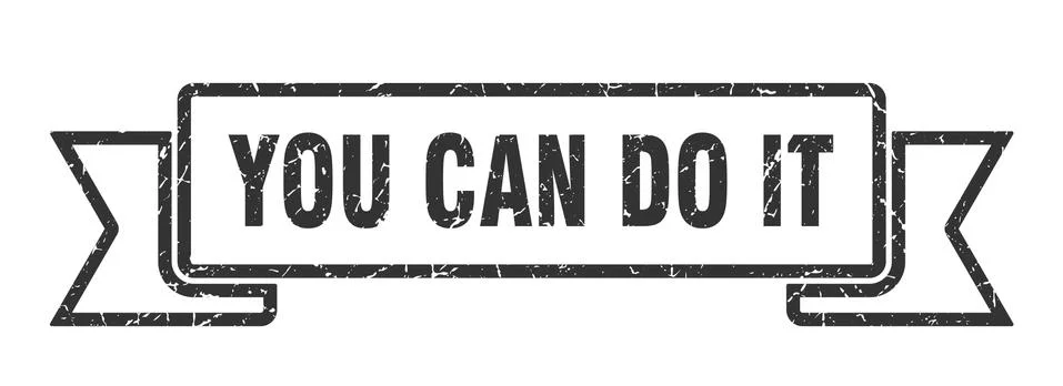 You can do it Ilustración de archivo