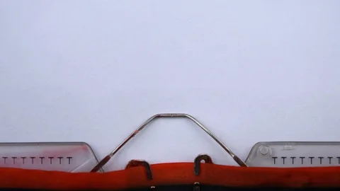 You can do it - phrase printed on an old typewriter in red letters, close up. Stock Footage 126776774