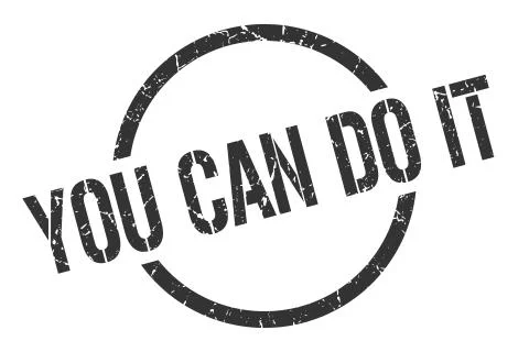 You can do it stamp Ilustración de archivo