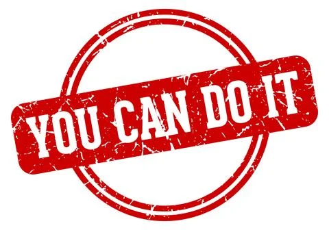 You can do it stamp Ilustración de archivo
