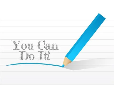 You can do it written on a white paper Ilustración de archivo