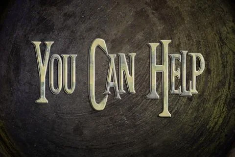 You can help concept Stock Illustration