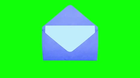 You Got Mail (Green Screen) Stock Footage