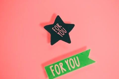 For you greetings message Stock Photos