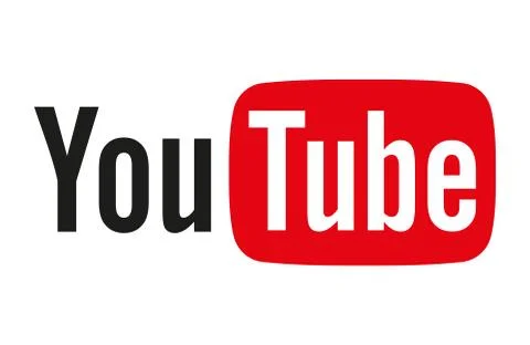 You Tube Vector Logo on a white background Stock Illustration