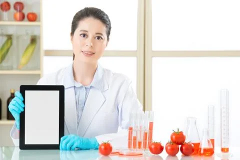You will find genetic modification food information on internet 스톡 사진