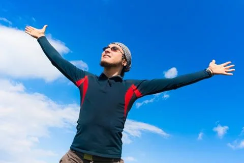 Young active man Stock-Fotos