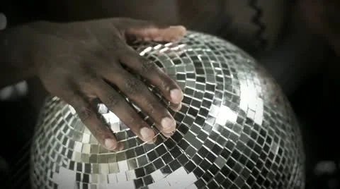 Young african cool disco guy Stock Footage 11848292