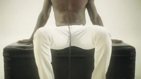 Young african cool disco guy Video stock 11896041