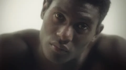 Young african cool disco guy Video stock 11896253