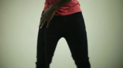 Young african cool disco guy Video stock 11899697