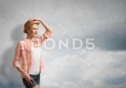 Young and free Stock Photos