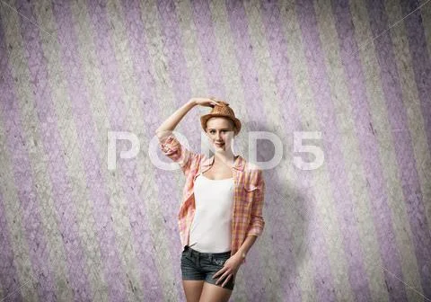 Young and free Stock Photos
