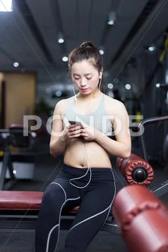 Asian Girl In Yoga Pants