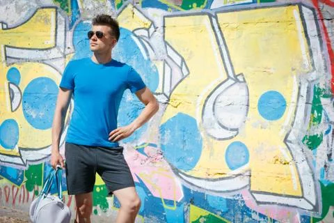 Young athletic man 스톡 사진