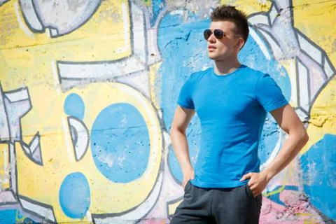 Young athletic man 스톡 사진