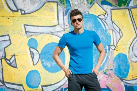 Young athletic man 스톡 사진