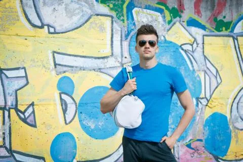 Young athletic man 스톡 사진