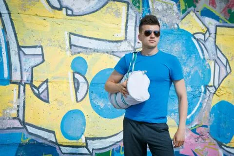 Young athletic man 스톡 사진