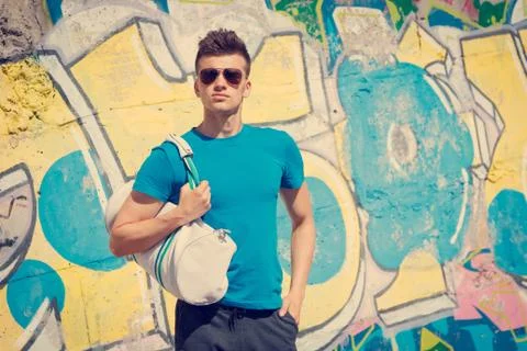 Young athletic man 스톡 사진