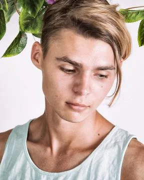 Young attractive guy. Stock Photos