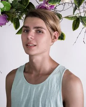 Young attractive guy. Stock Photos