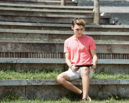 Young attractive guy. Stock Photos