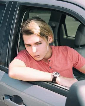Young attractive guy. Foto stock