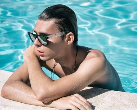 Young attractive guy. Stock Photos