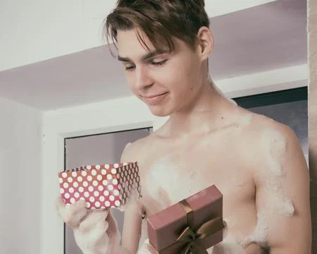 Young attractive guy. Stock Photos