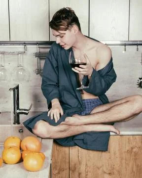 Young attractive guy. Stock Photos