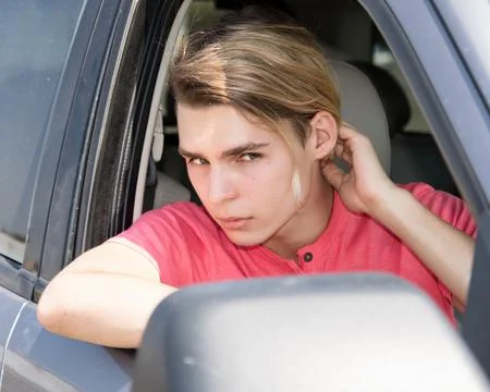 Young attractive guy. Stock Photos