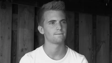 Young attractive man thinking Stock Footage 25787763