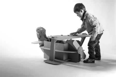 Young aviator Stock Photos