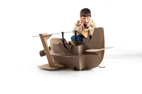 Young aviator Stock Photos