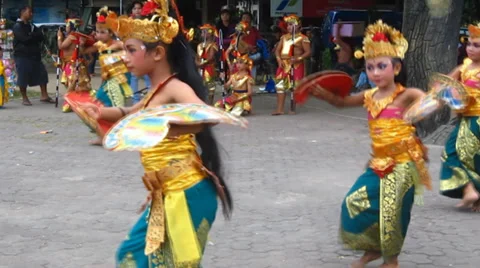 Young Balinese Dancer. Stock Footage 35295145