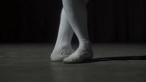 Young Ballerina Dancing Stock Footage 79497477