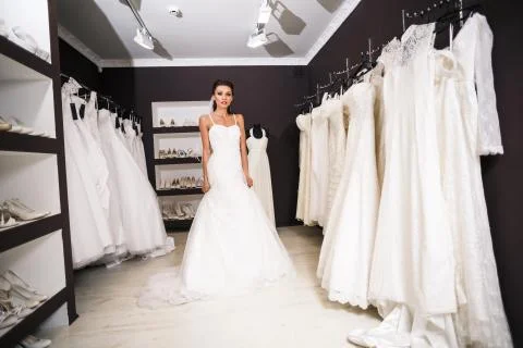 Young beautiful bride Stock Photos