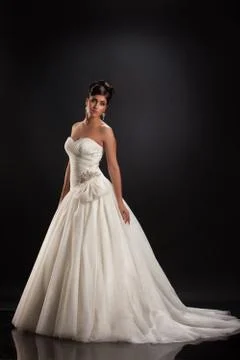 Young Beautiful Bride Stock Photos