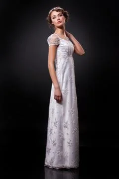 Young Beautiful Bride Stock Photos