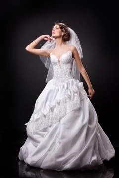 Young Beautiful Bride Stock Photos