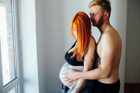 Young beautiful couple Stock Photos