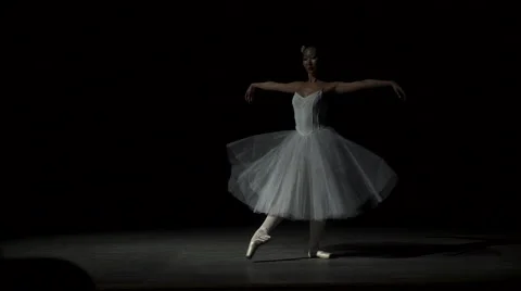 Young Beautiful Dancer Posing Video stock 68186464