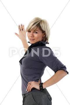 Young beautiful woman Stock Photos
