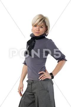 Young beautiful woman Stock Photos